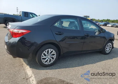 2017 Toyota Corolla L из США, поврежденный, VIN 2T1BURHE3HC757090